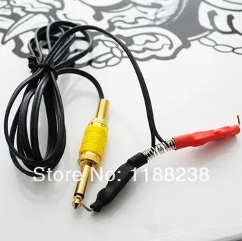 

Wholesale retail High Quality Nice RCA tattoo power supply Clip Cord 1.8 meter for tattoo machine gun free shipping