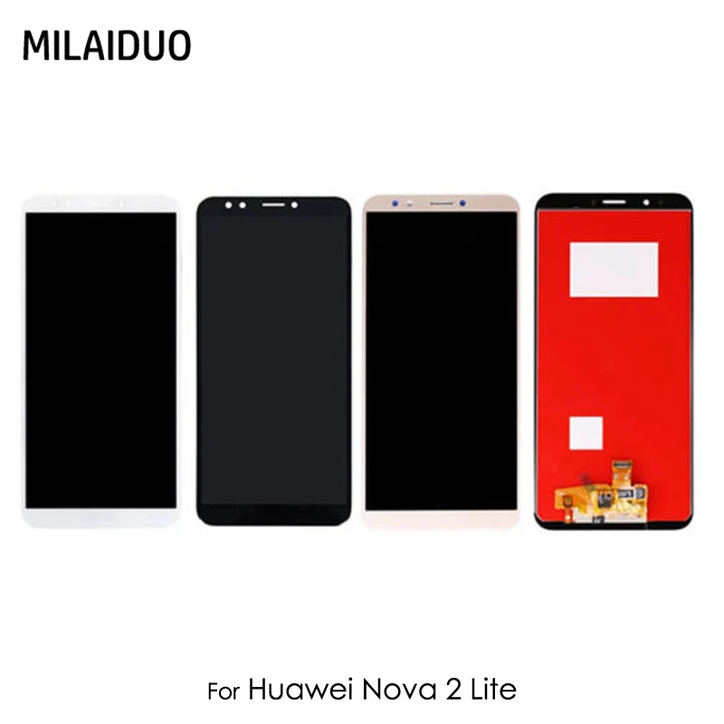 Оригинальный ЖК дисплей для Huawei Nova 2 Lite LND L22 сенсорный экран дигитайзер без рамки