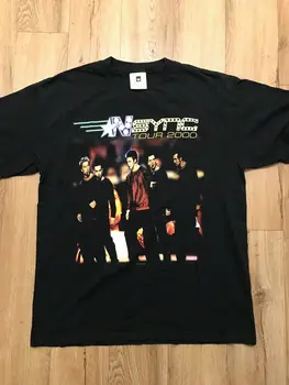 

VINTAGE NSYNC TOUR SHIRT 2000 SIZE LARGE DISTRESSED BACKSTREET BOYS T-Shirts Homme Novelty T Shirt Men Top Tee Plus Size