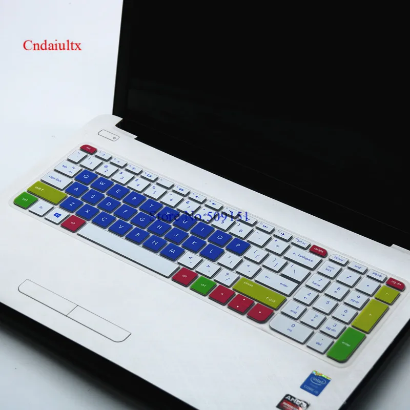 15,6 17,3 дюймовый силиконовый защитный чехол для клавиатуры ноутбука hp Pavilion Envy 15 17 15-au035na 15-as001na as001na 17-y002na - Цвет: Color 3