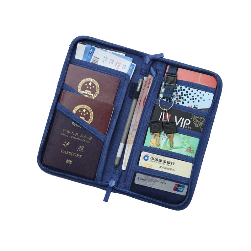 

New Passport Travel Wallet Document Passport Holder Multi-purpose Credit Card Package ID Holder Storage Organizer Clutch
