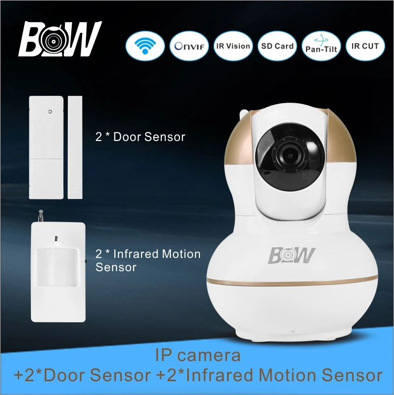 WiFi Security font b Camera b font 720P IP font b Camera b font Wireless PTZ