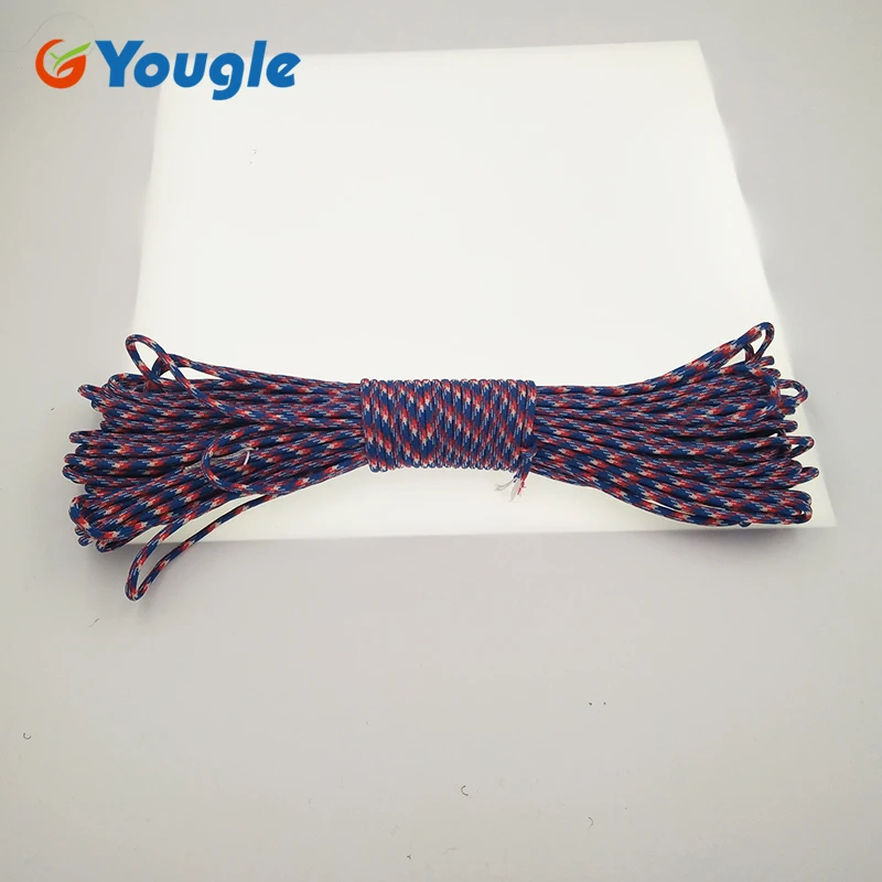 Паракорд YOUGLE 550 100FT веревка для Паракорда Mil Spec Type III 7 прядей комплект выживания