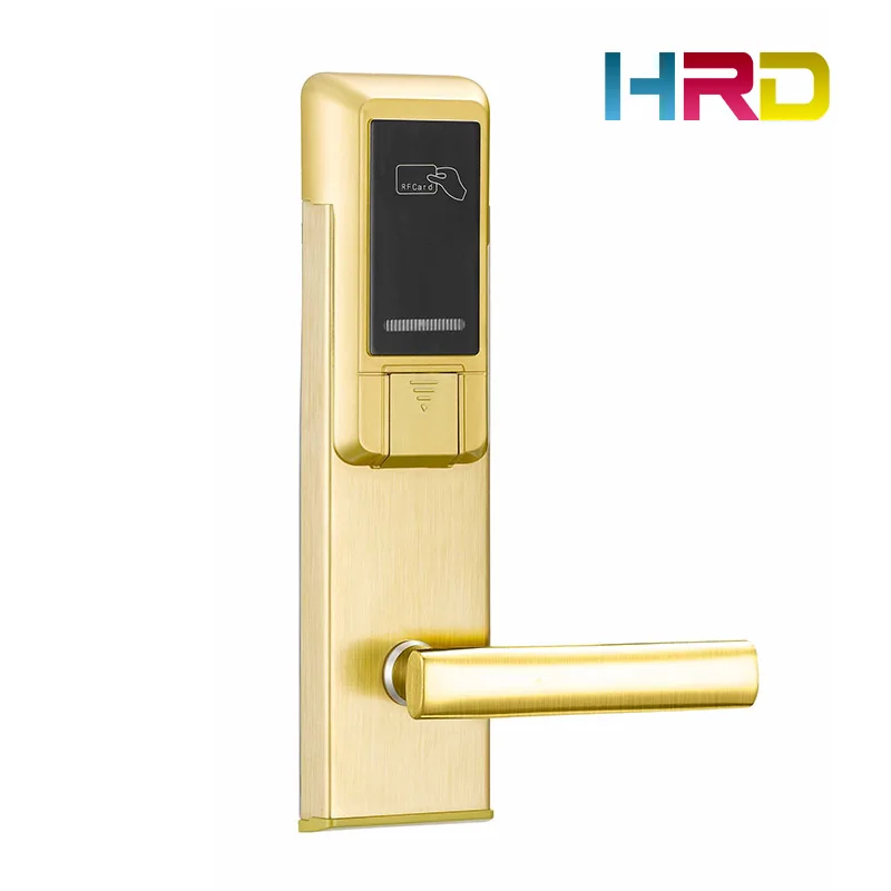 

Electronic Intelligent RFID Card Reader Hotel Door Lock with Complete System For Hotel Guest Room