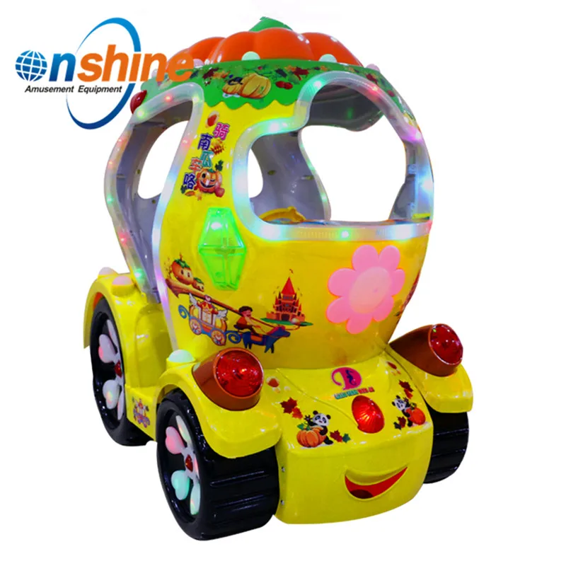 

Children Amusement Coin Operated Pumpkin Car Kiddie game machine Kiddie Rides Children Swing Machine