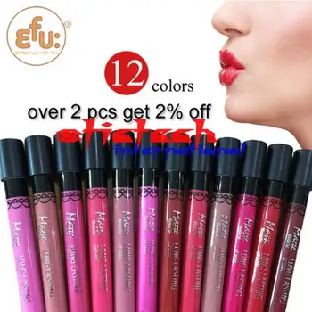 

by ems or dhl 500pc New Fashion Brand Beauty Women Lipstick Magic Color Waterproof Long Lasting Stained Glaze Matte Lip Stick