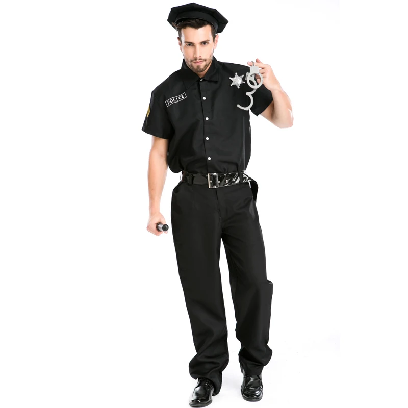 Popular Mens Police Costumes-Buy Cheap Mens Police Costumes lots from ...