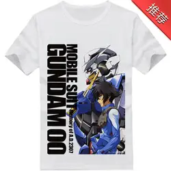 [Xhtwcy] Новая мода Mobile Suit Gundam узор рубашка аниме продукты Gundam футболка Для мужчин и женщина топ, Бесплатная доставка LY