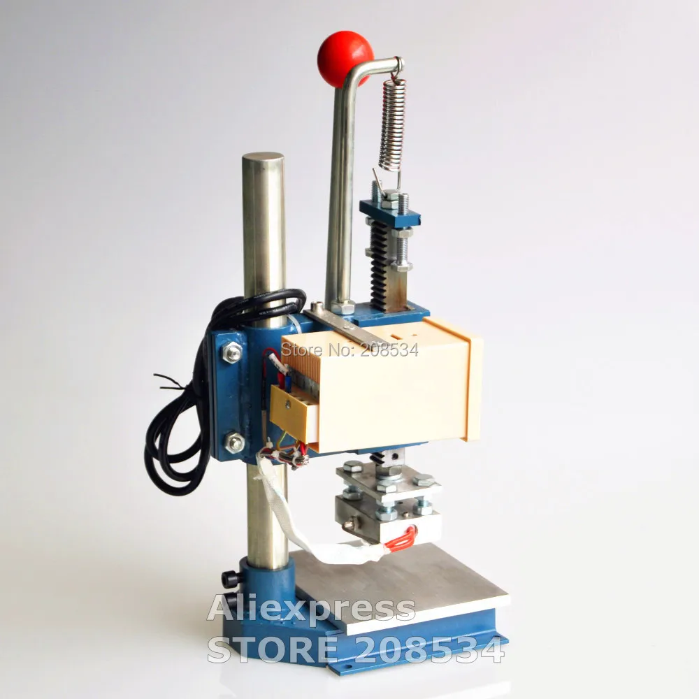 Manual Stamping Machine,leather printer,Creasing machine,hot foil stamping machine,marking press,embossing machine 5X7CM