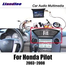 Liandlee Android для Honda Pilot 2003~ 2008 автомобильный стерео экран Видеокамера BT Carplay карта gps Navi навигация Мультимедиа