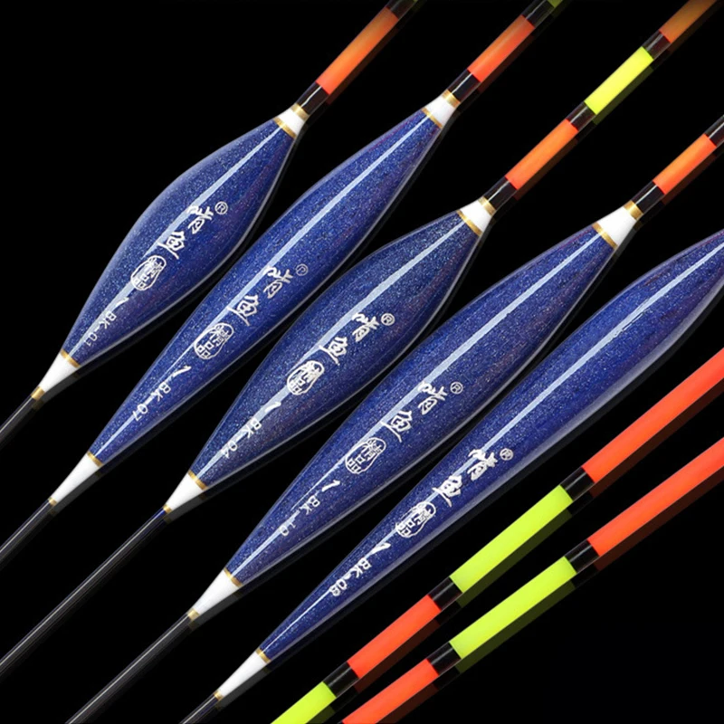 

6pcs/lot Fishing Float Balsa Wood Material Ice Flotador Pesca Bobbers Crucian&Carp Preferred Fish Fishing Accessories Tackles