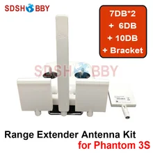 Remote Controller Antenna Refitting Combo Long Range Antenna Range Extender for DJI Phantom 3S 3SE