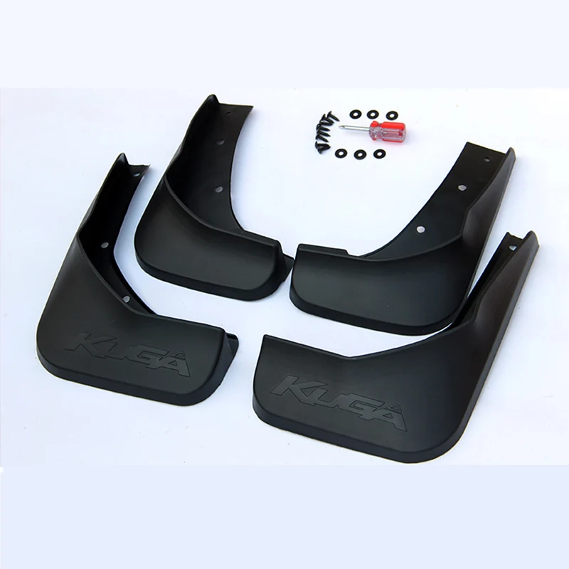 Free Shipping High Quality ABS Plastics Automobile Fender Mudguards Mud Flaps For 2013-2017 Ford Kuga 2 Escape Free Shipping High Quality ABS Plastics Automobile Fender Mudguards Mud Flaps For 2013-2017 Ford Kuga 2 Escape