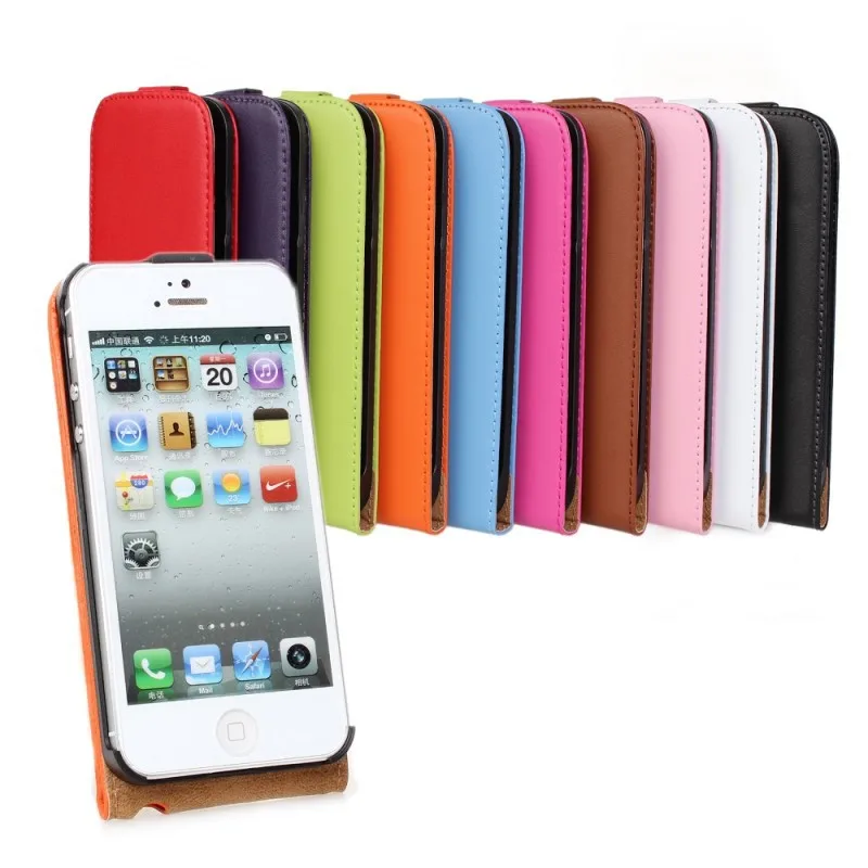 Luxury Genuine Real Leather Case Flip Cover Mobile Phone Accessories