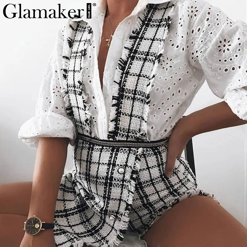 Glamaker, твидовая юбка-шорты с бахромой на ремешке, юбка с высокой талией, новинка, мини-юбка, женские сексуальные вечерние юбки на лямках для клуба