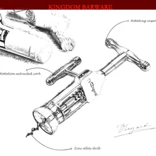 Цинковый сплав под старину Медь покрытием штопор вина штопор Интимные аксессуары