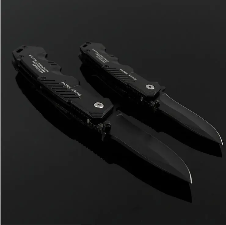 LG217 холодный черный стальной складной нож Jackknife походные охотничьи Тактические