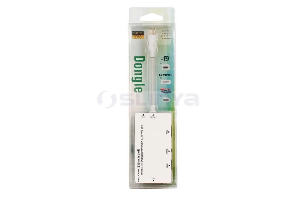 TYPE-C TO VGA+AUDIO+HDMI+DVI 8039 170621 (5)