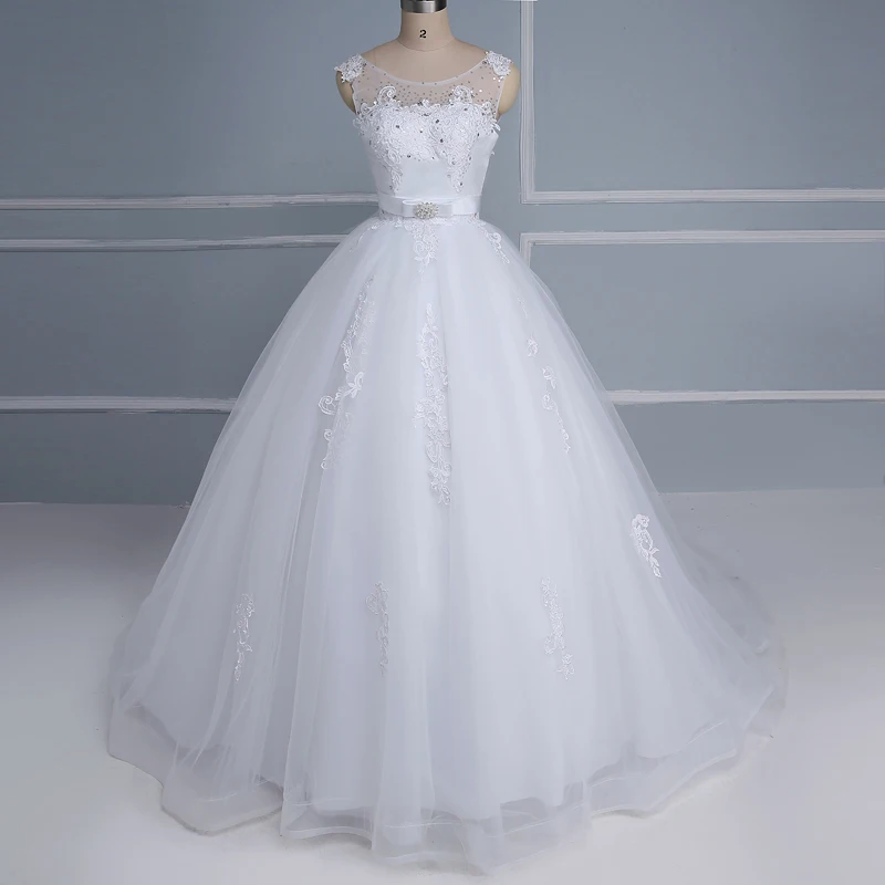QQ Lover 2019 Новое свадебное платье с открытой спиной и бантом на заказ, свадебное платье