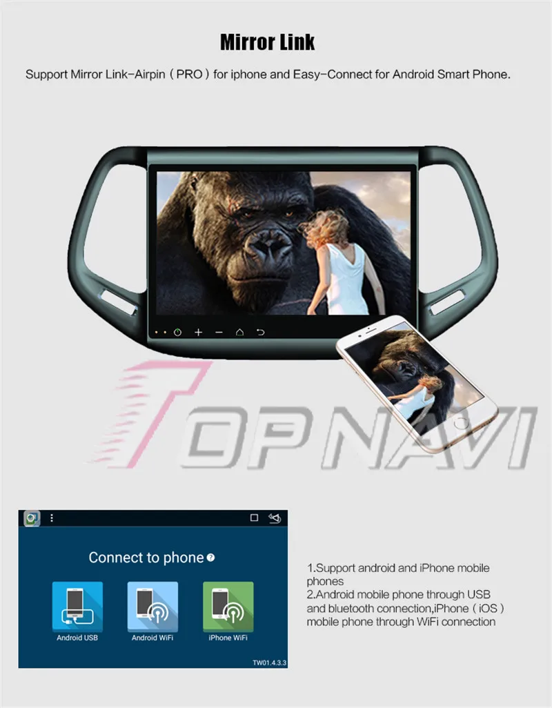 android waear For Jeep Compass 2016