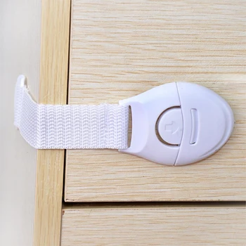 

10PCS/Lot Baby Care Safety Security Cabinet Locks Straps Products For Cabinet Drawer Wardrobe Doors Fridge Toilet Child Lock Set