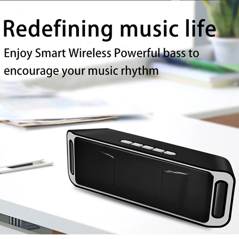 LIGE Портативный Bluetooth Динамик Беспроводной громкоговоритель звук Системы 10 W