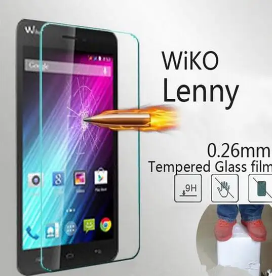 2.5D 0 3 мм закаленное стекло для Wiko Lenny/Explay Rio Play Защитная пленка экрана передняя
