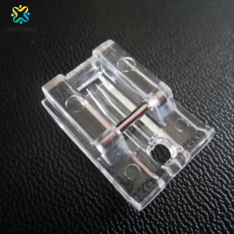 Download 2 PCS Household Sewing Machine Parts Presser Foot Invisible Zipper Foot Plastic for singer ...