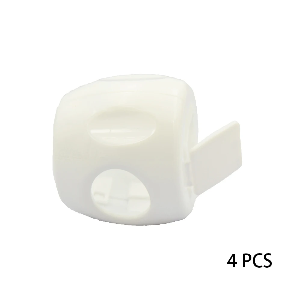 

4Pcs Protective Lockable Door Knob Cover Child Proof Durable Anti-collision Reusable Ball Shape For Kids Detachable Decoration