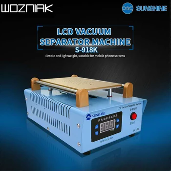 

s-918k 8.5 Inch LCD Screen Separator Machine Built-in Vacuum Pump Screen Split Aluminum alloy Heating Platform for Phone Repair
