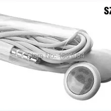 SZAICHGSI 1000 шт./партия стильные 3,5 мм наушники с микрофоном и регулятором громкости для iPhone 5 4/4S белый цвет