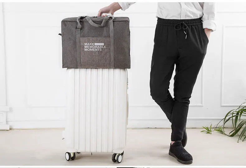 Хорошее качество мужские деловые дорожные сумки для чемоданов складные 2018 дорожные кофр для одежды органайзеры большой емкости дорожные