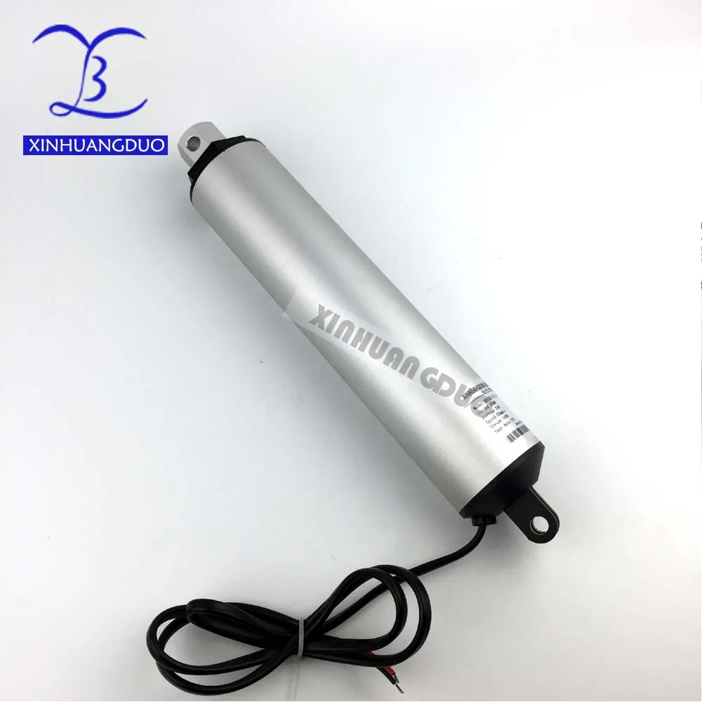 50mm 2 inch stroke 50~200N thrust 45~230mm / s high speed 12 or 24 VDC electric mini linear actuator | Обустройство дома