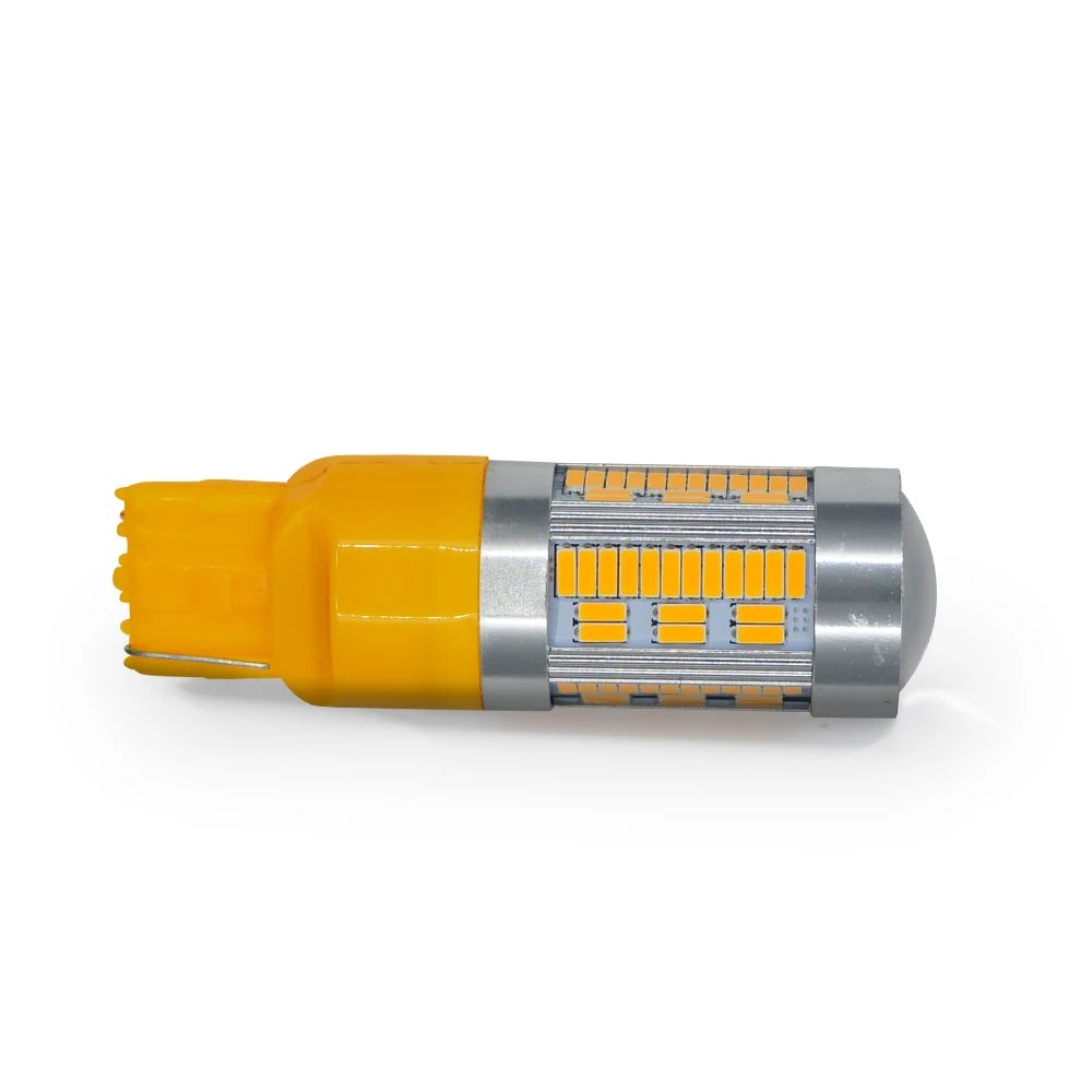 Современный автомобиль 4 шт. T20 7440 PY21W BA15S 1156 BAU15S 105 SMD 4014 чип светодиодные лампы