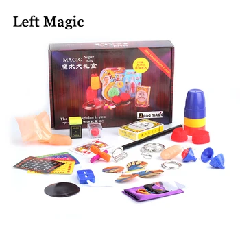 

Magic Trick Set kit 20 Kinds Magic Play with DVD Teaching Professional Magie Prop Gimick Card children magic gift Puzzle Toy
