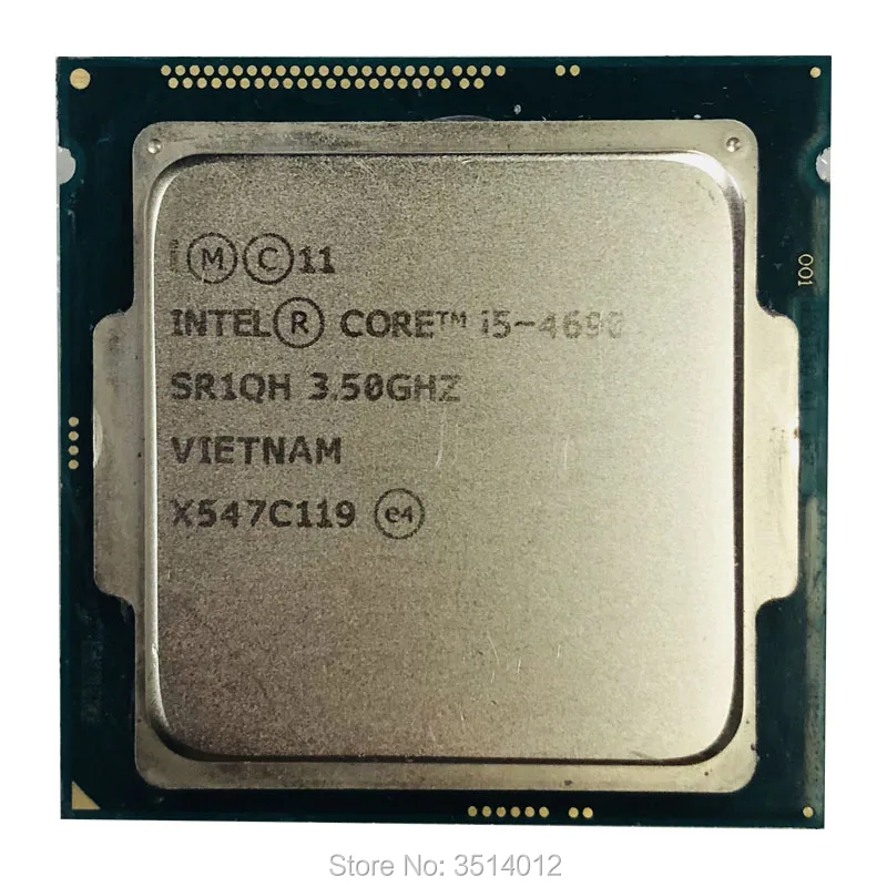 

Intel Core i5-4690 i5 4690 3.5 GHz Quad-Core CPU Processor 6M 84W LGA 1150