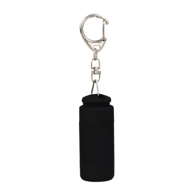 Мини фонарик 0 3 Вт 25Lum USB Перезаряжаемый СВЕТОДИОДНЫЙ торшер фонарь брелок BK мини