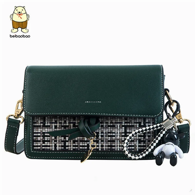 

Beibaobao 2019 New Small Panelled Bag Crossbody Bag Single Shoulder Bags Fashion Simple Satchel Women Hand Bag for Ladies
