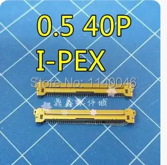 

5PCS 0.5 40P LVDS LCD line interface golden needle seat