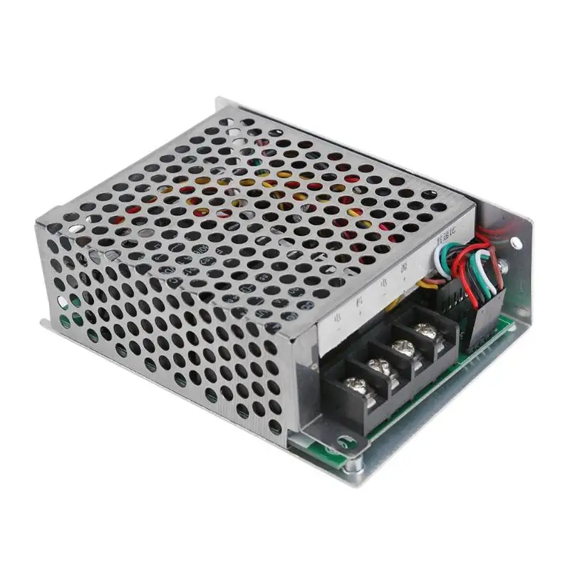 

DC 10-55V CW CCW Reversible Switch 12/24/36V 40A PWM Motor Speed Controller Regulator w/ LED Digital Display for DC Brush Motor