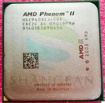 AMD Phenom X4 940 3GHz Quad-Core CPU Processor HDZ940XCJ4DGI 125W Socket AM2+/940PIN desktop cpu 940 socket tester cpu socket analyzer dummy load fake load with led