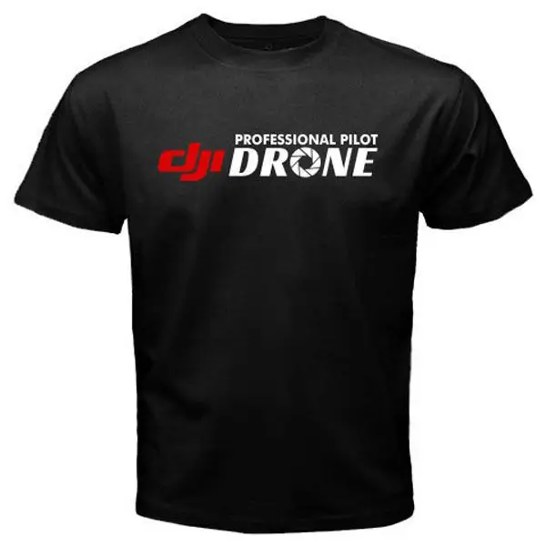 2019 Горячая продажа DJI Профессиональный летчик Дрон Пользовательские футболки 100%