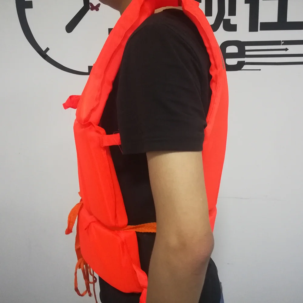 Prevention Life Vest With Survival Whistle Water Sports Foam Life Jacket Drifting Water-skiing Upstream Surfing for Kids Adult C