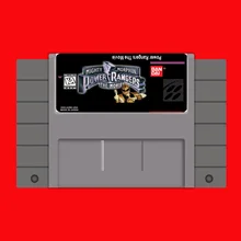 Power Rangers The Movie 16 bit большая серая игровая карта для США NTSC игровой плеер
