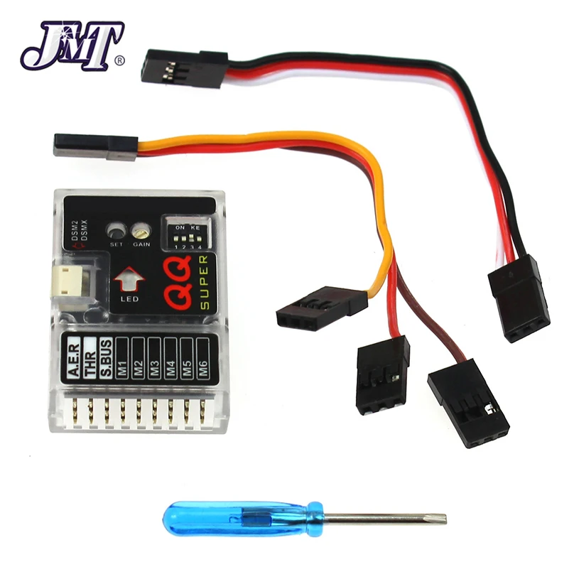 

JMT Built-in 3-axis Gyroscope QQ SUPER Multi-rotor Flight Controller for 4 axis 6 axis KK Upgrade