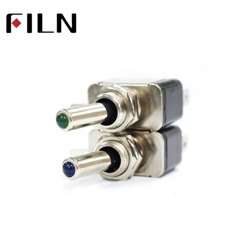 CNFILN 12mm Toggle switch with Dot light , Auto switch 12v led SWITCH (8)