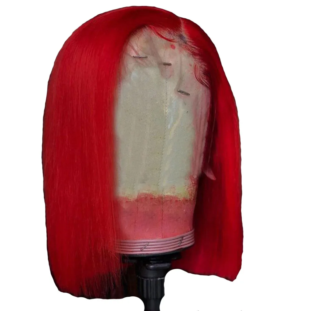 Eversilky короткий парик-Боб 360 синтетические волосы на кружеве al человеческие Искусственные парики для женщин бразильский волосы remy пре