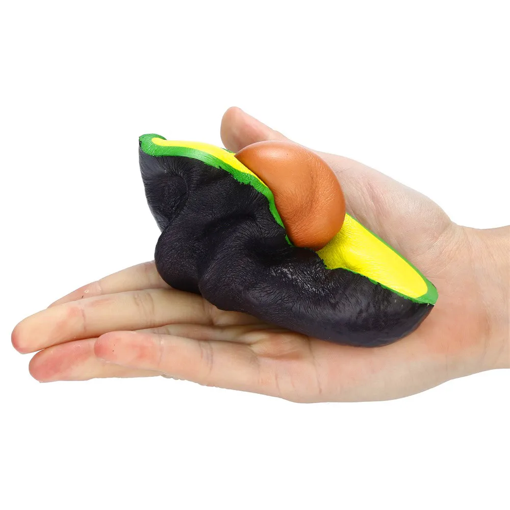 MUQGEW игрушка авокадо снятие стресса кальционы имитация авокадо медленно поднимающийся крем ароматизированные сжимаемые игрушки для снятия стресса в затычках