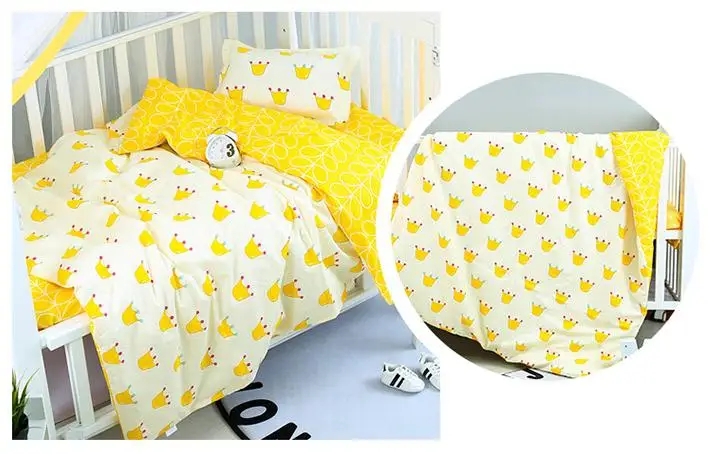 crown crib bedding set