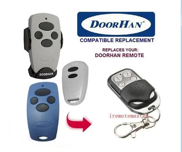 

DOORHAN Replacement Rolling Code 433.92MHZ garage door Remote